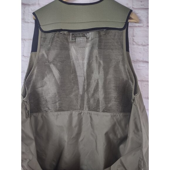 Vtg Columbia Sportswear Fishing Vest Sz Large Green Multi-Pocket Utility Outdoor - Picture 11 of 15